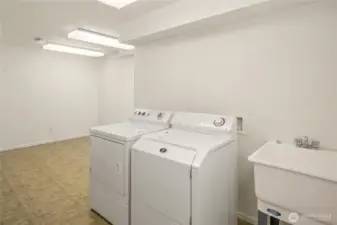 Oversized laundry room. Space for your imagination