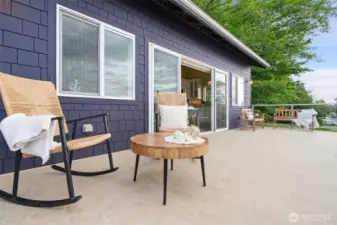 Expansive Deck off the Upper Level!! Amazing for Entertaining and Relaxing alike!!