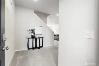 Enter into open spaces