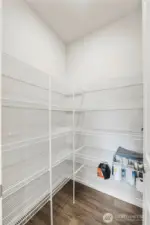 Large walk-in pantry
