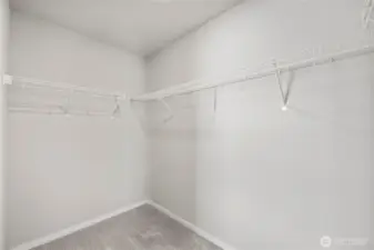 Large walk-in closet