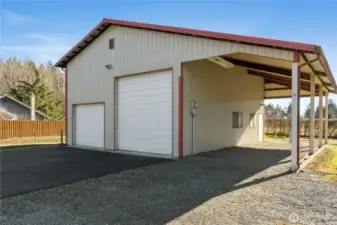 RV Parking with Electricity and Dump Station