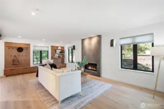 Living room on the main floor