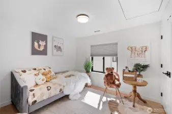 The 4th bedroom on the upper floor