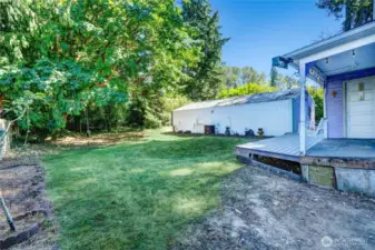 Spacious Rear Yard