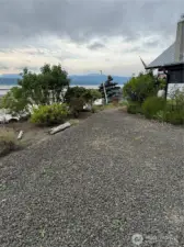 Driveway leading to the Cabin.