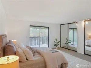 Primary BR w/large closet.