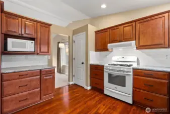 Custom Cabinetry in kitchen.