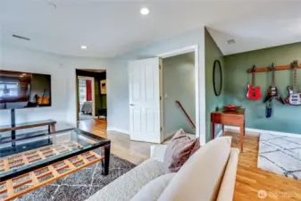 Open floor plan, new flooring, paint, lighting and more throughout this lovely home.