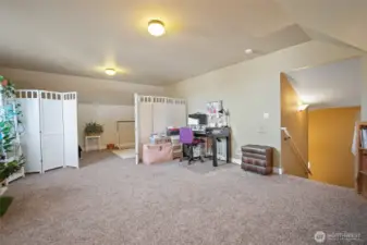 Could be utilized as a 4th bedroom or bonus space.