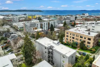 Not too far of a walk to the newly renovated Seattle Waterfront for exploring