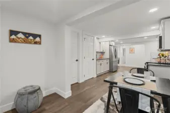 2nd Entry off the Driveway and Dining Room.