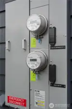 Two Meters on this Large Home.