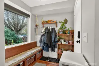Front entrance/mudroom