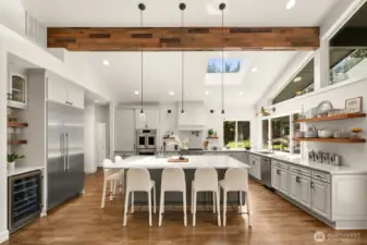 High-end finishes and appliances