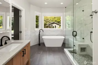 Bathroom remodel completed in 2024