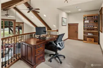 Loft area. Photo from previous listing