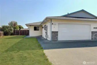 Unit A garage