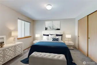 Unit B. second Bedroom