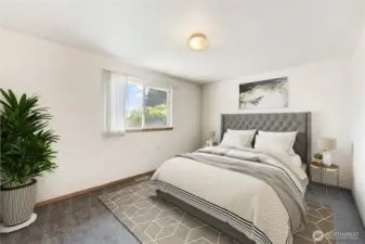 Unit A. Primary Bedroom