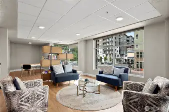 Baker Condominium common area.