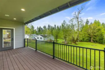 Covered Deck w/ elevated views