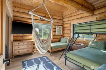 Main level bunk room