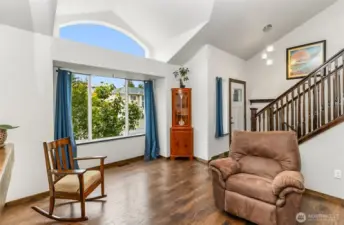 Easy maintenance Luxury Vinyl Plank flooring thoughout