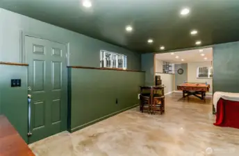 Lower level family room