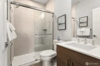 Pictures of model. Lot one is the only home with a similar but different floor plan.