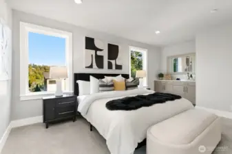 Pictures of model. Lot one is the only home with a similar but different floor plan.