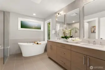 Pictures of model. Lot one is the only home with a similar but different floor plan.