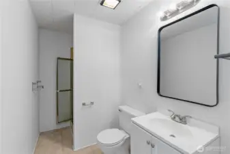 Upstairs Jack and Jill 3/4 bath