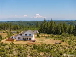 and Mt. Rainier views from the front of the home!