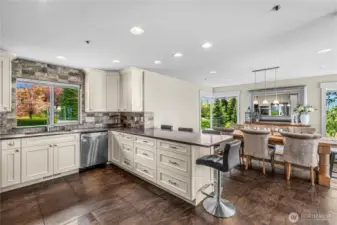 Bagdon's custom quality cabinets.