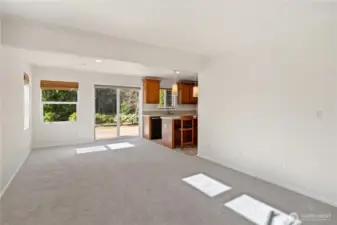 Fresh carpets throughout the house!