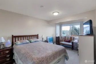 Inside the Apartment - Enjoy lake views in the bedroom as well as a great closet space!