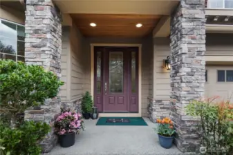Great Entrance -flooded with light!