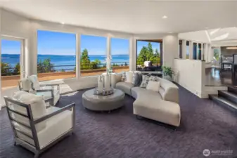 Enjoy the amazing views from the living room