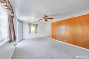 Generous Family Room