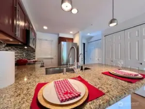 Breakfast bar