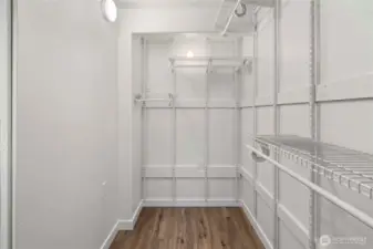 This picture doesn't even do the closet justice!