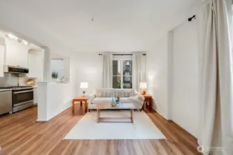 Beautifully refreshed with new LVP flooring and fresh paint