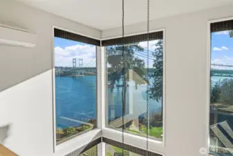 Incredible views from the loft.