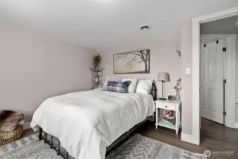 Office/Extra Finished Room with closet & view