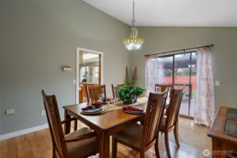 Vaulted Dining Room