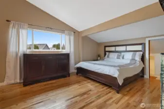 Primary Bedroom Vaulted