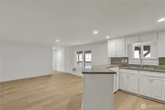 Living Family space & Kitchen