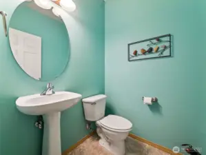 Main floor powder room (1/2 bath)