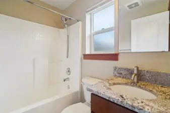 Secondary full bath